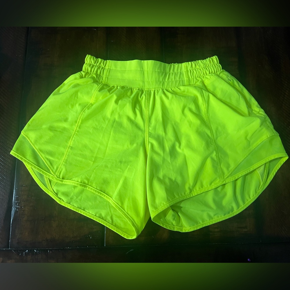 Lululemon Highlighter Hotty Hot Shorts
